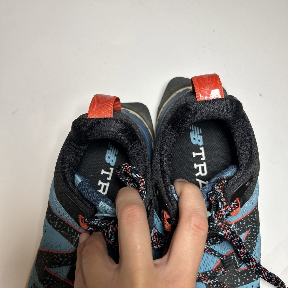 New Balance Shoes Womens Size 7.5 Hierro v5 Blue Trail Running Vibram Collab - Picture 10 of 11